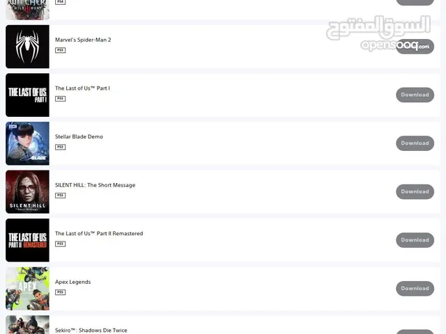حساب بلايستيشن 5 للبيع مكلفني اكثر من 180 دينار