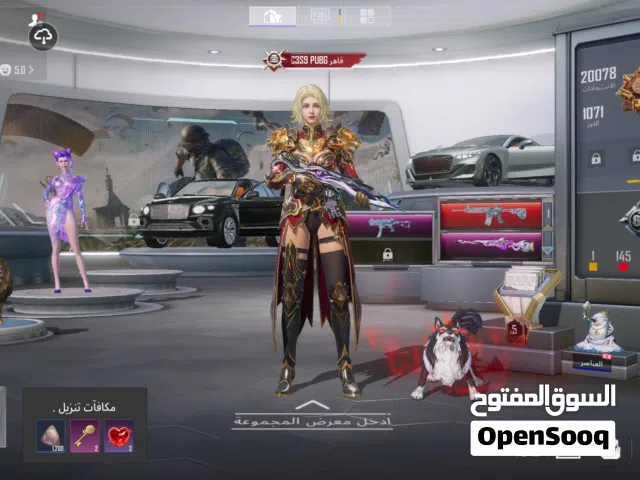 حساب ببجي للبيع