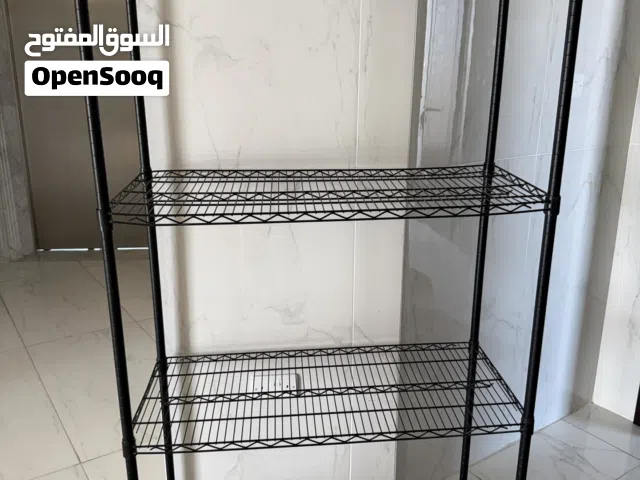 metal shelf black