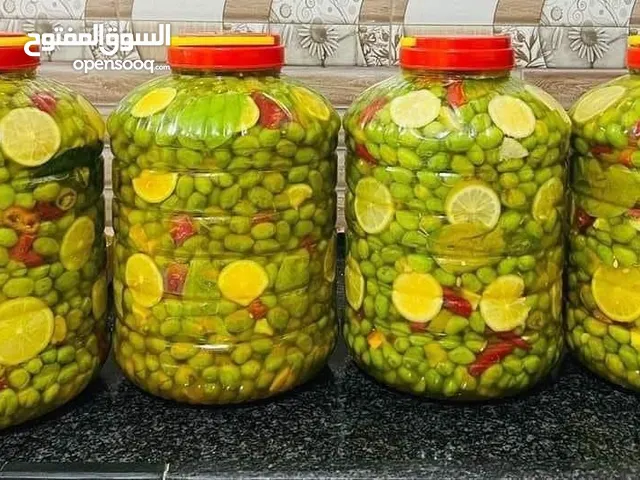 زيتون فلسطيني مخلل إنتاج 10/2025