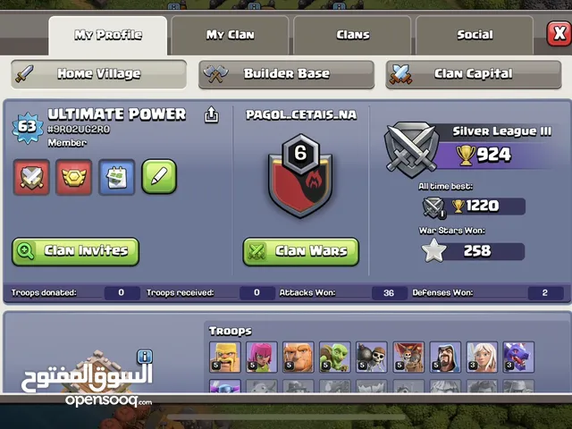 Clash Of Clan Th8 max