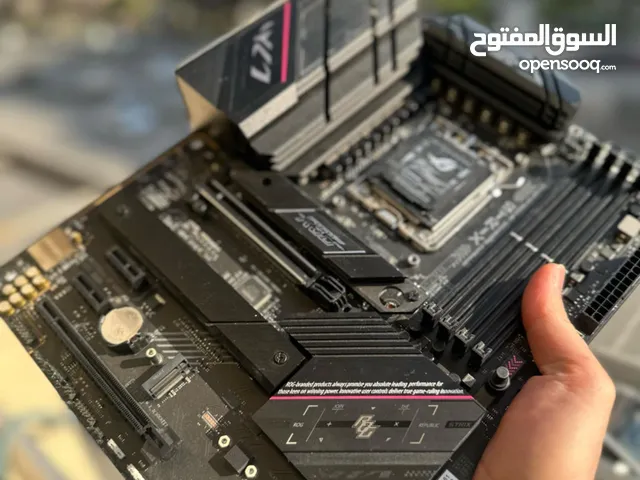 Asus ROG Strix B650E-F Gaming WiFi اسوس روج بورد b650 استعمال قليل جدا