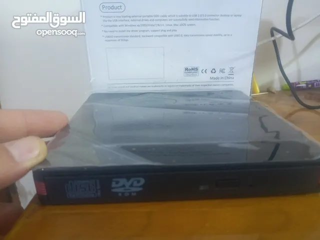 مشغل قارئ اقراص للحاسبة بمنفذ يو اس بي usb و منفذ تايبسي جديد لوك السعر 18 الف مع التوصيل