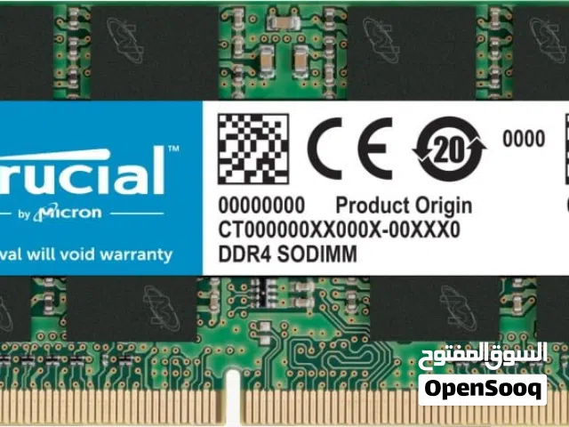 DDR 4 RAM FOR LABTOP 16 GB DDR 4 RAM FOR LABTOP 32 GB