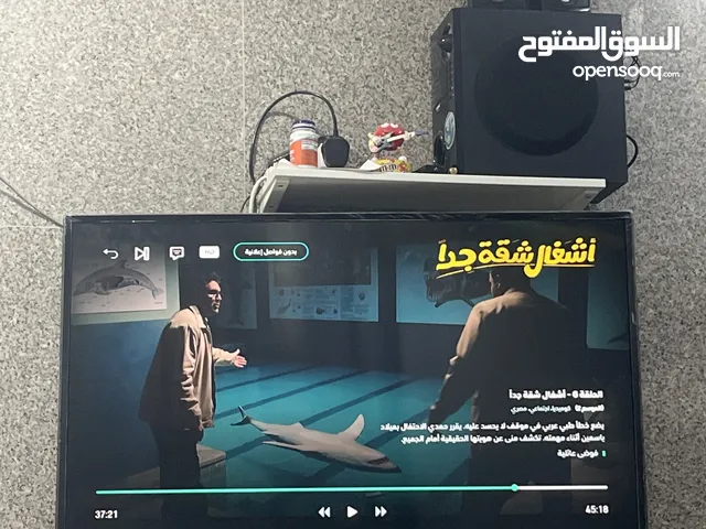 تلفزيون ب ريسيفر داخلي ال جي 43 بوصه سمارت
