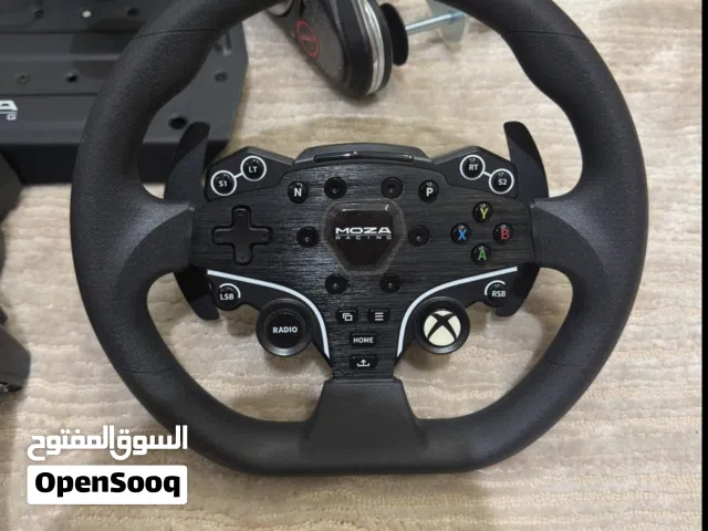 Moza R3 Steering With Thrustmaster shifter