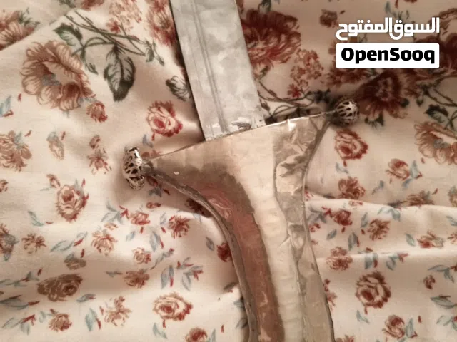 سيف ثقيل ومتين الله يبارك شغل يدوي شبه وكاله السيف
