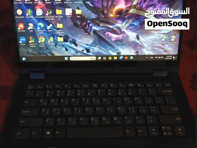 لابتوب لينوفو لمس وقلاب 360 درجه موديله فلكس 5