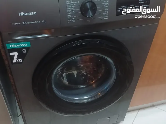 Hisense washing machine 7kg for sale 500aed