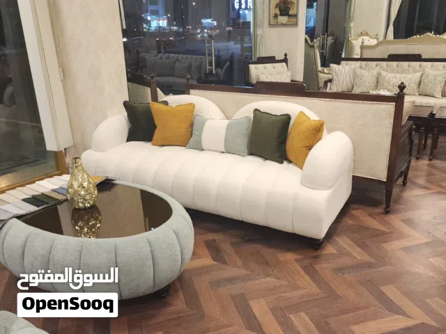 new models sofas L shaped and round sofa