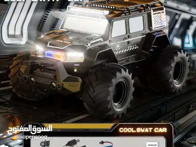 1Set Amphibious Police Car - Cool Lights, Real Sound Effects, Suitable for Indoor And Outdoor Play,