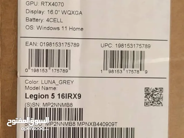 Lenovo legion 5