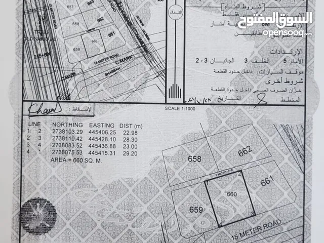 Residential Land for Sale in Al Batinah Shinas