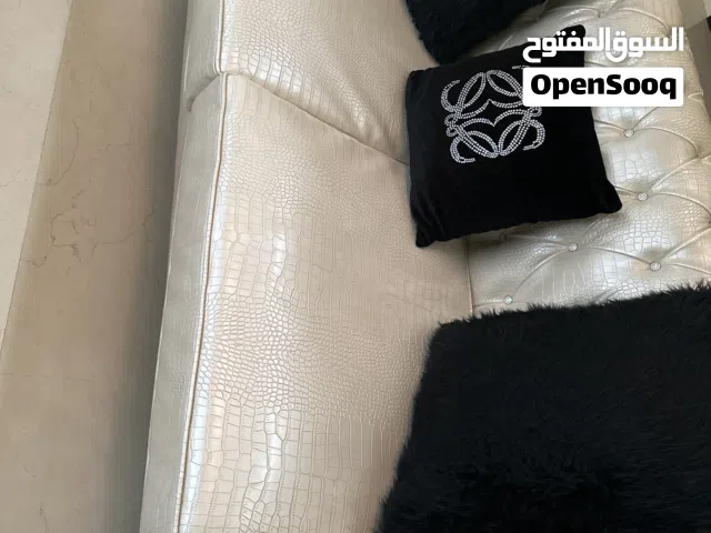 كنب جلد اصلي بكرستال