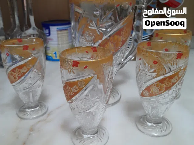 طقم كاسات ماء مع ابريق