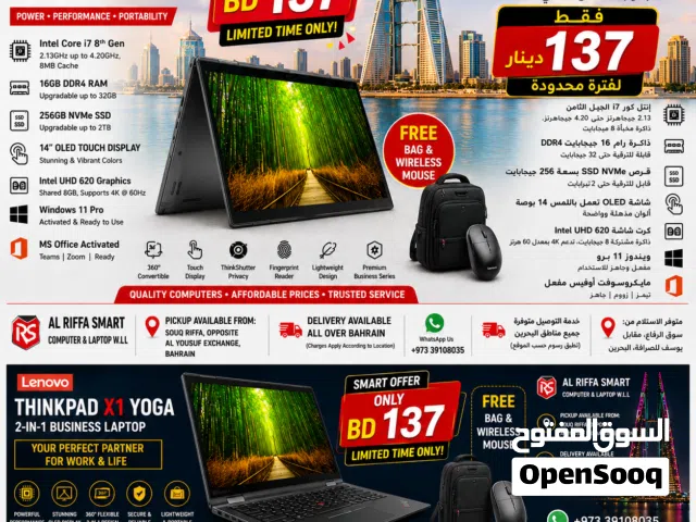 LENOVO THINKPAD X1 YOGA – PREMIUM 2-IN-1 BUSINESS LAPTOP