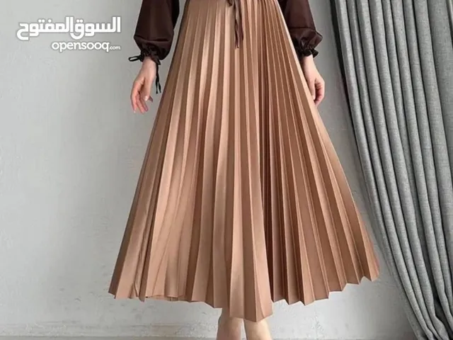 تنوره نسائي تركي نوع الخامه القطعه ستان درجه اولى