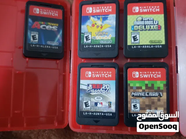 5 nintendo switch games supe mario  العاب ناينتندو بوكيمون ماريوdeluxe minecraft pokemon mariotennis
