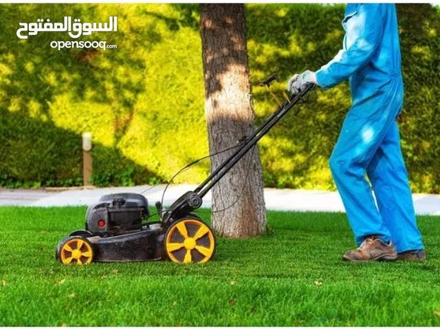 صيانة وإنشاء حدائق