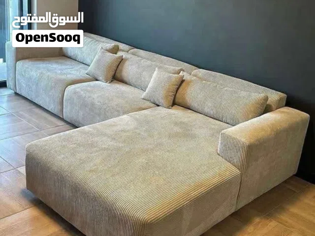 كنب جلوس مودرن تفصيل بالمتر  أجود أنواع الخشب والقماش Modern Custom-Made Sofas by Meter  Premium W
