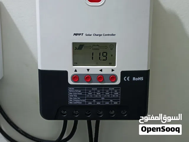 منظم طاقة شمسية 12V/24V - 30A بـ 200 نظييييف والبيع للحاجة