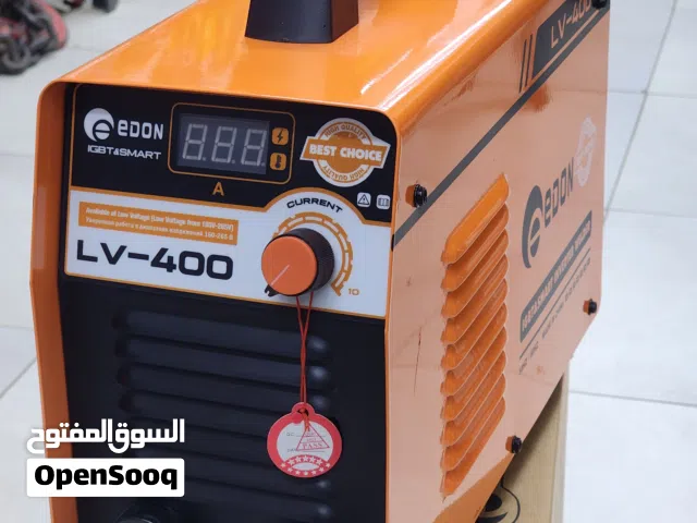 مكينة لحام أصلية شركة ايدون ضمان 6 شهور لحامة حديد WELDING EDON MMA LV400 ممتازة جدا حداد ورشة حدادة
