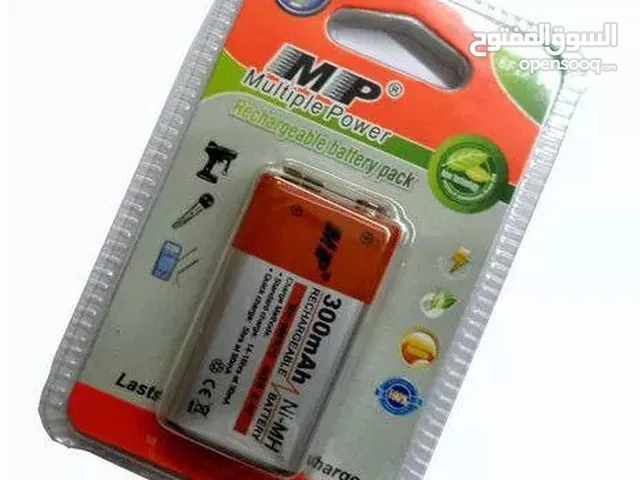 بطاريات شحن 9V Rechargeable batteries