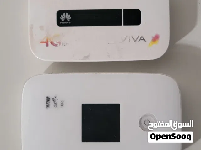 راوترين متنقلين هواوي 4G فيفا (stc) بحالة ممتازة شغالين لقطة
