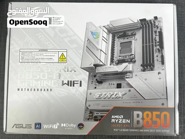 ASUS ROG Strix B850-A Gaming WiFi AMD AM5 B850 ATX Motherboard 14+2+2 Power Stages