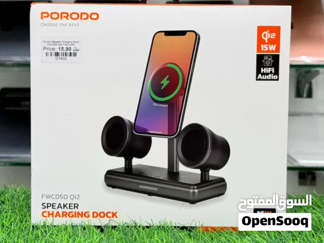 PORODO Speaker Charging Dock Wireless Audio Station in Muscat / Brand New