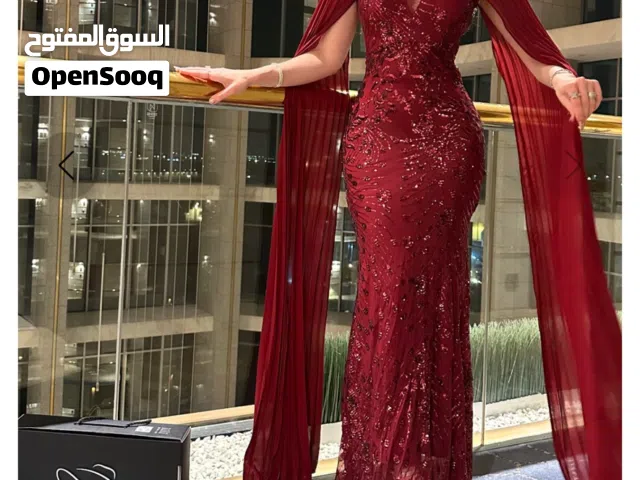 فستان احمر سهره جديد