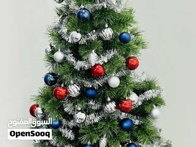 Artificial Tree with 45 Decorative Items شجرة اصطناعية لتزيين المكتب او البيت