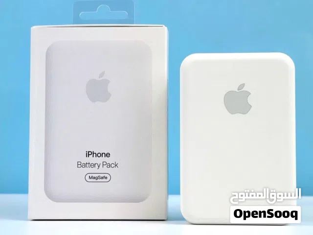 باور بانك apple Magsafe Batrre pank الأصلي من شركة ابل متوفر بقوة 10000مللي أمبير وبقوه 50000