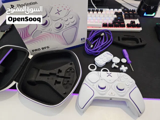 يد احترافيه تخدم ع بلايستيشن و الكمبيوتر كامل ملحقاتها
