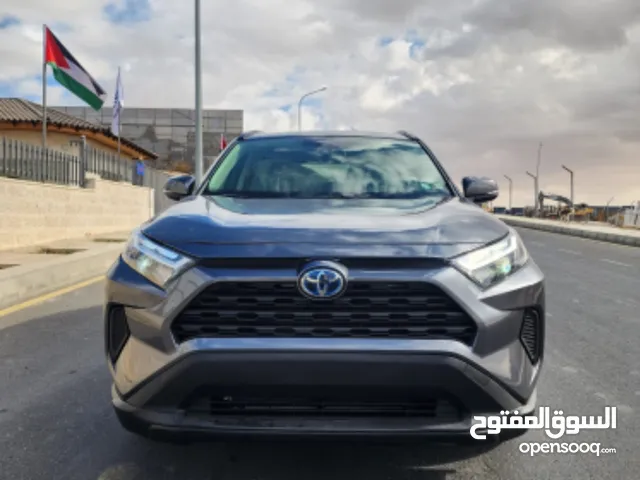 Toyota hybrid Rav4 XLE 2022 / 19800كيلومتر /AWD . ياباني وارد أمريكي