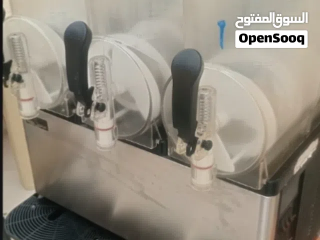 ماكنه عصير سلش للبيع نوع دانبر 3 عيون تجميد ممتاز