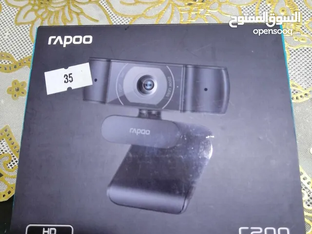 كامير ا ويب 720hd 60 fps rapoo استعمال مرة واحدة