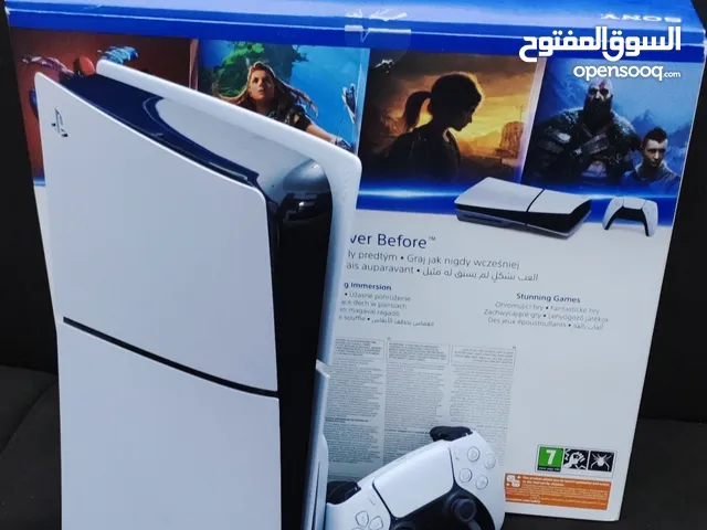 بلايستيشن 5 سليم اوروبي مع حساب شخصي فيه بلاك اوبز 6 و نيد فور سبيد heat و Mud Running