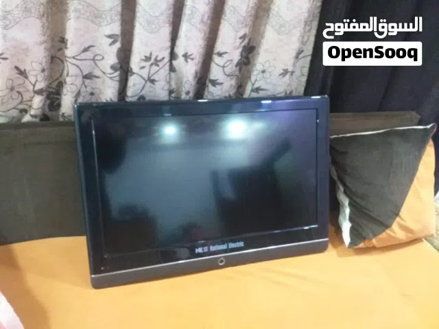 شاشة ناشونال عادي مع ريموت و قاعده