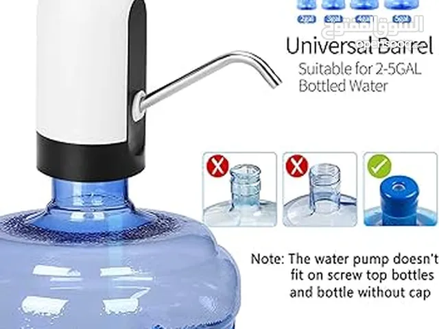مضخة سحب مياه الشرب التلقائي USB شحن لاسلكي سحب الماء من قارورة الشرب المحمولة