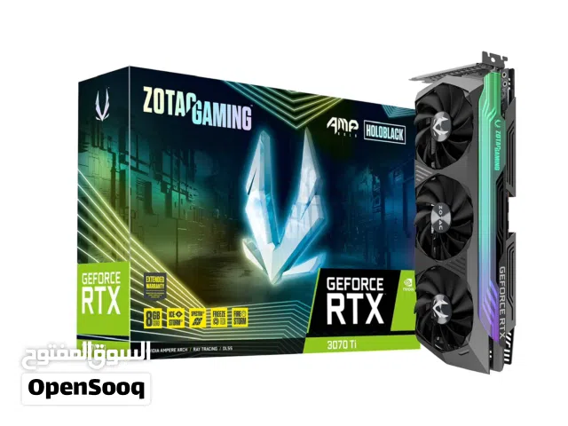 كرت شاشة Nvidia RTX 3070ti بحالة الوكالة