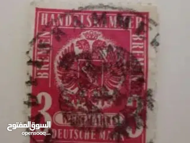 طابع قديم نادر .. من ولاية بريمن الألمانية