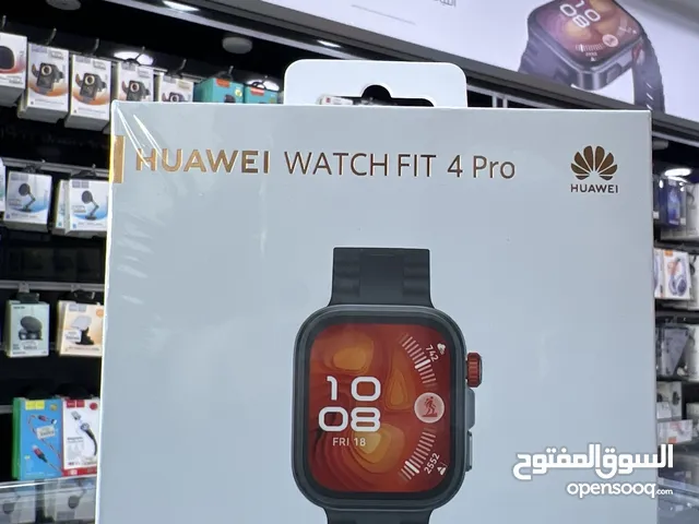 HUAWEI WATCH FIT 4 PRO  ساعة هواوي الجديدة فيت 4 برو  كفالة الوكيل الرسمي سنة كاملة  متوفرة الان ///