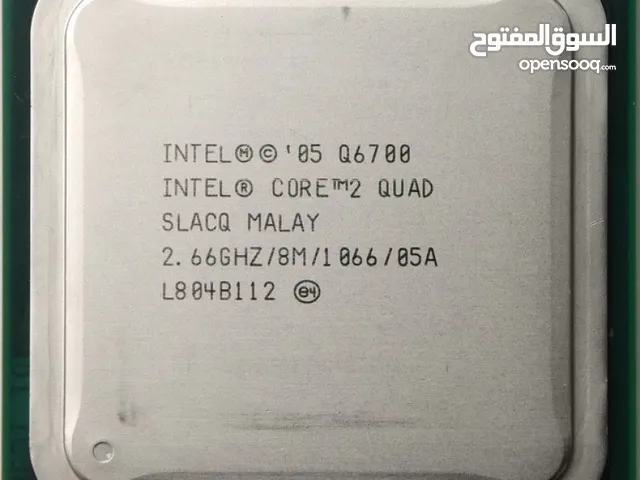 CPU intel Quadcore Q6700 كواد كور