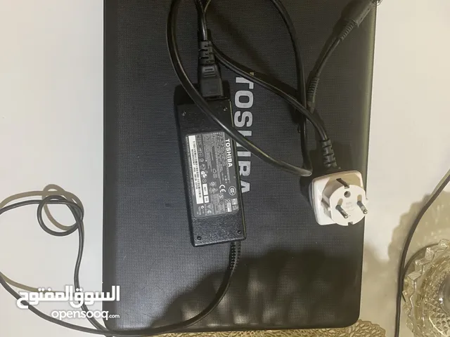 السلام عليكم لاب توب Toshiba بحالة ممتاز جيمع المواصفات في الصور باقي التفاصيل تحت