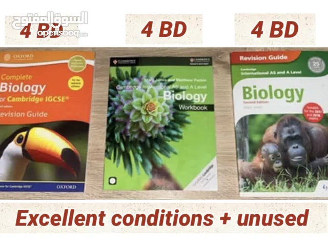 IGCSE & AS/A Level Books for Sale! all in excellent condition