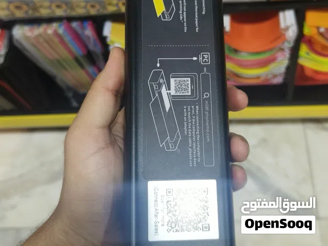 طابعة حرارية Phomemo M08 ورق A4 بدون حبر تفيد الطلاب واهل المكاتب البسيطة مستعملة تستخدم ورق ثيرمال