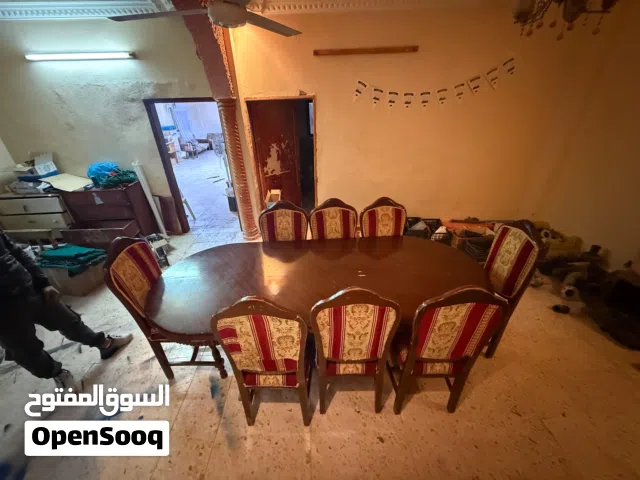 طاولة سفرة للبيع مع 8 كراسي طاوله من النوع الثقيل