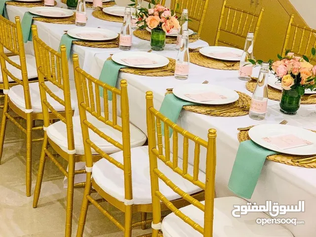 كراسي ذهبية للإيجار/gold chairs for rental