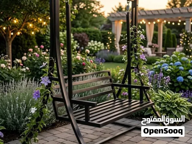 مرجوحه عائلية حديد القياس العرض 140 الارتفاع 195 العمق 130
